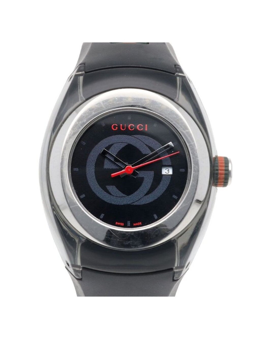 Gucci Watch Clock Stainless Steel 137.3 Quartz